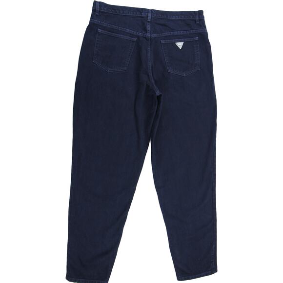 Vintage Guess High Waisted Blue Jeans Relaxed W39 - Picture 2 of 4